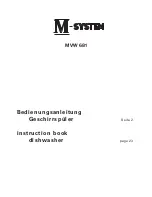 Preview for 1 page of M-system MVW 681 Instruction Book