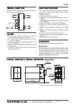 Предварительный просмотр 4 страницы M-system MXAB Instruction Manual