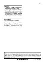 Preview for 5 page of M-system MXLC Instruction Manual