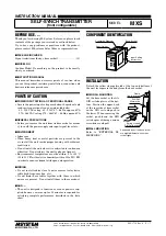 M-system MXS Instruction Manual предпросмотр