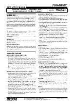 M-system PATLABOR IT40SA2 Instruction Manual предпросмотр