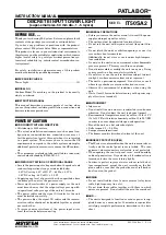 M-system PATLABOR IT50SA2 Instruction Manual preview