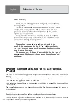Preview for 76 page of M-system PRF 965 IX Instruction For The Use - Installation Advice