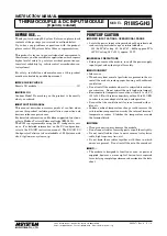 Preview for 1 page of M-system R1MS-GH3 Instruction Manual