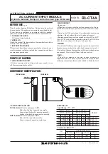 Предварительный просмотр 1 страницы M-system R3-CT4A Instruction Manual