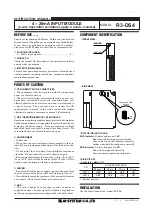 Preview for 1 page of M-system R3-DS4 Instruction Manual