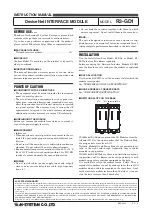 M-system R3-GD1 Instruction Manual preview