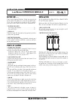 M-system R3-NL1 Instruction Manual предпросмотр