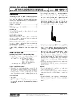 M-system R3-NMW1F Instruction Manual предпросмотр