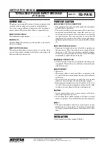 M-system R3-PA16 Instruction Manual предпросмотр