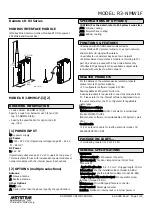 Preview for 1 page of M-system R3 Series Instruction Manual