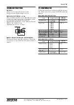 Предварительный просмотр 5 страницы M-system R30CT4E Instruction Manual