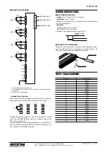 Предварительный просмотр 4 страницы M-system R3S-RS4A Instruction Manual