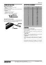 Preview for 4 page of M-system R3S-YV4 Instruction Manual