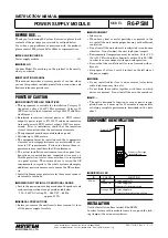 M-system R6-PSM Instruction Manual preview