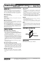 M-system R6S-TS2 Instruction Manual предпросмотр