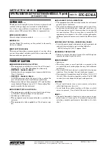 Preview for 1 page of M-system R7C-EC16A Instruction Manual