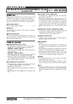 Preview for 1 page of M-system R7C-EC16B Instruction Manual