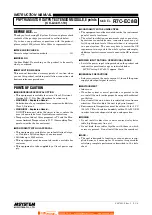 Preview for 1 page of M-system R7C-EC8B/UL Instruction Manual