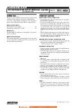 Preview for 1 page of M-system R7C-MS4 Instruction Manual