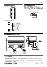 Предварительный просмотр 4 страницы M-system R7C-RR4 Instruction Manual