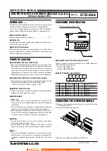 M-system R7E-EA8 Instruction Manual предпросмотр