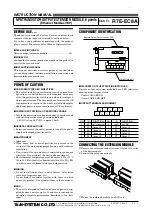 Preview for 1 page of M-system R7E-EC8A Instruction Manual