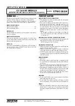 Preview for 1 page of M-system R7F4HC-DA32-K Instruction Manual