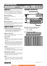 Предварительный просмотр 1 страницы M-system R7L-EC16A Instruction Manual