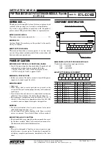 M-system R7L-EC16B Instruction Manual preview