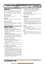 Preview for 1 page of M-system R7M-DA16-R Instruction Manual