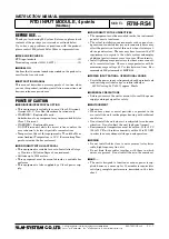 Preview for 1 page of M-system R7M-RS4 Instruction Manual