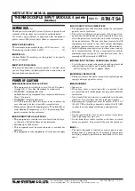 Preview for 1 page of M-system R7M-TS4 Instruction Manual