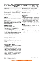 Preview for 1 page of M-system R7M-YS2 Instruction Manual