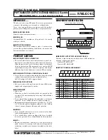 Предварительный просмотр 1 страницы M-system R7ML-EC16D Instruction Manual