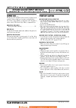 Preview for 1 page of M-system R7ML-LC2-R Instruction Manual