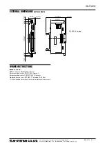 Предварительный просмотр 5 страницы M-system R8-FS16N Instruction Manual