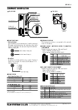 Предварительный просмотр 2 страницы M-system R8-NC3 Instruction Manual