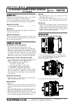 M-system R8-PS1 Instruction Manual предпросмотр