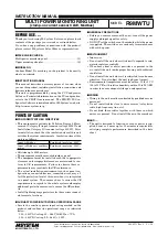 Preview for 1 page of M-system R9MWTU Instruction Manual