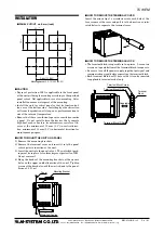 Preview for 4 page of M-system TC10EM Instruction Manual