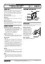 Preview for 1 page of M-system W2DYH Instruction Manual