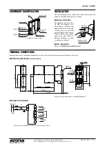 Предварительный просмотр 2 страницы M-system W2PA Instruction Manual