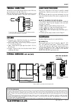 Preview for 2 page of M-system W2VS Instruction Manual