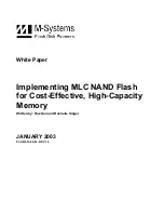 M-Systems Flash Disk Pioneers Flash Memory User Manual preview