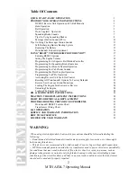 Preview for 2 page of M.T.H. AEM-7 Operating Instructions Manual