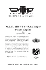 M.T.H. HO 4-6-6-4 Challenger Engineer'S Manual предпросмотр