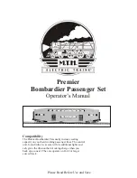 M.T.H. Premier Bombardier Operator'S Manual preview