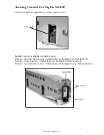 Preview for 3 page of M.T.H. Premier Bombardier Operator'S Manual