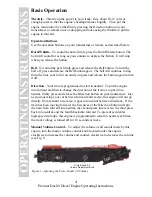 Preview for 4 page of M.T.H. PREMIER DASH-9 Operating Instructions Manual